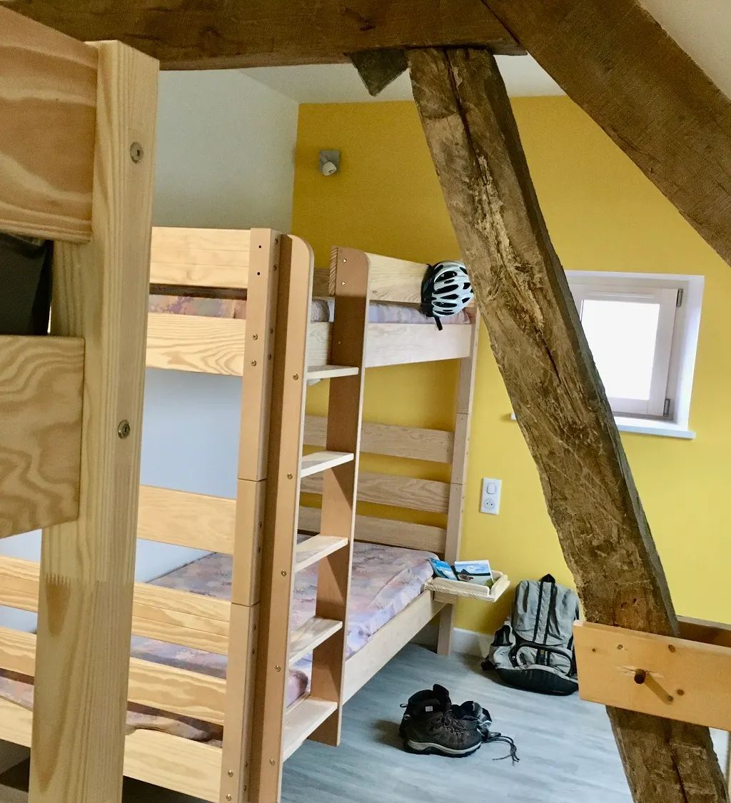 Gîte d'étape et cycliste Roue d'escampette